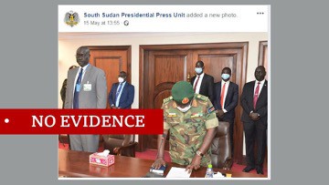 The BBC fact checks President Salva Kiir’s Use of “Protective Badges”. 