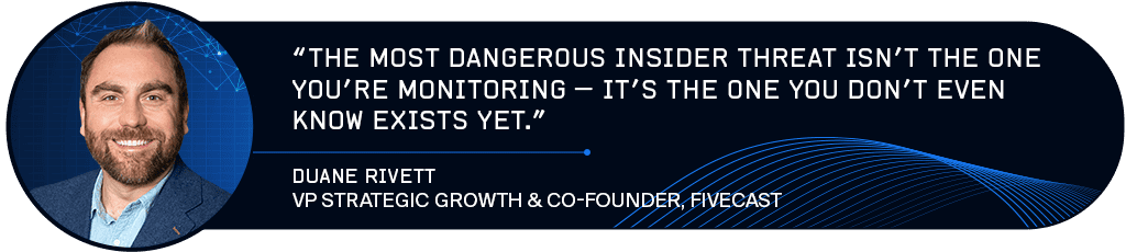 Duane Rivett quote on insider threat OSINT