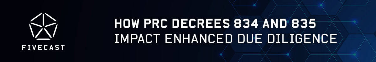 Decree 834, Decree 835 and EDD