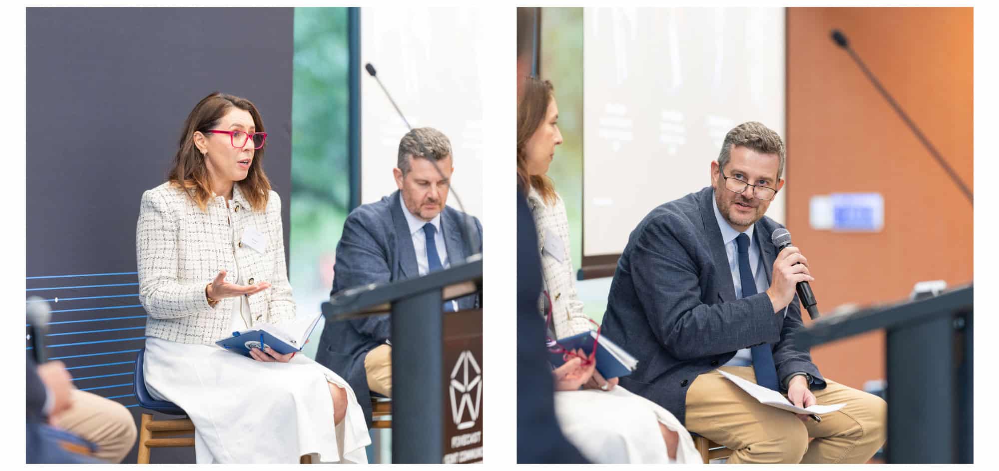 Guest speakers from the Australian intelligence community discuss industry trends.