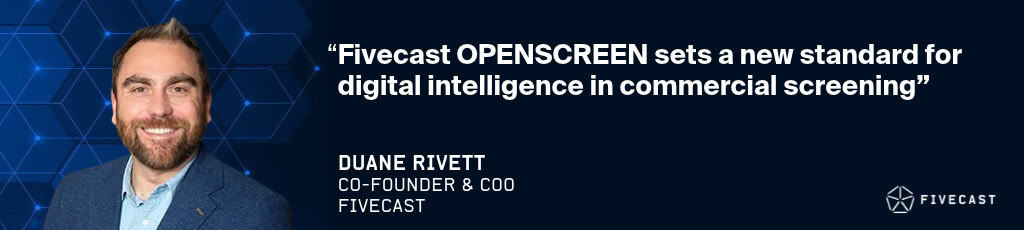 Duane Rivett on Fivecast OPENSCREEN